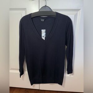 Black Theory V Neck Sweater New With Tags Size Medium